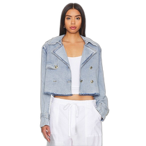 Hong Kong Direct Mail Trendy Luxury Generation Love Womens Camila Denim Windbreaker SP24310