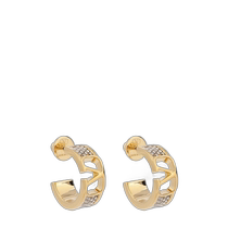 Hong Kong direct mail Valentino Valentino ladies V logo Signature hoop earrings