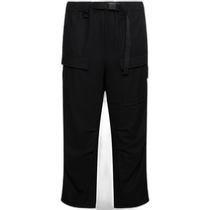 Hong Kong direct mail trendy luxury Y-3 mens belted wool blend flannel overalls