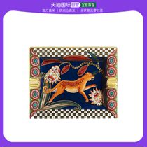 European direct mail Hermes Hermes porcelain ashtray multi-color Wildcat porcelain large-diameter fashion style ornaments