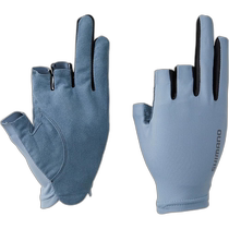 (Direct mail from Japan) Shimano Stretch Gloves 3 Finger Free GL-006V Light Blue XL