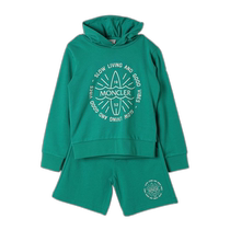 Hong Kong direct mail Moncler long-sleeved sweatshirt and shorts set J19548M00010809AG