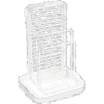 (Direct mail from Japan) pearl metal cutting board simple knife cutting board storage rack white kitchen utensils