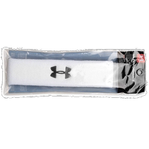Self-operated｜Under Armor Under Armor sports headband for men and women quick-drying white one-size-fits-all 1276990