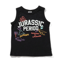 Japan direct mail BREEZE childrens dinosaur pattern sleeveless vest J310924
