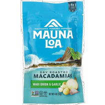 Hong Kong Straight Monaro Dry Roasted Macadamia Nuts Maui Onions and Garlic 4 oz 1
