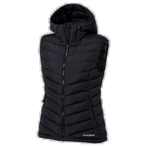Japanese fashion errand Montbell American Highland womens hooded vest BK S2301434