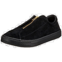 (Direct mail from Japan) Converse Casual Shoes Medium Zipper Fleece WV OX Black 23cm 31305