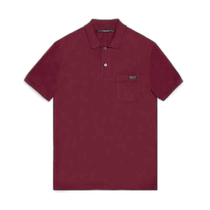 (Self-operated) GUCCI burgundy mens POLO shirt 387923-X5518-6215