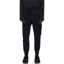 Hong Kong direct mail trendy luxury Y-3 mens black Loose-Fit overalls H63081