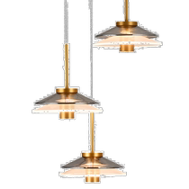 vonnVerona VAP2313BL 16 3-Light Integrated LED Pendant Light