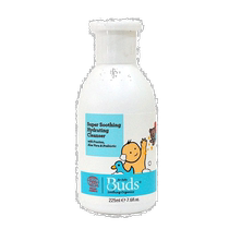 Hong Kong direct mail Buds organic soothing and moisturizing cleanser 225ml bath baby shower gel moisturizing and soothing