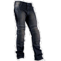 (Direct mail from Japan) Xiaofeng motorcycle riding pants KV jeans black XL available for all seasons waterproof CE specification elastic