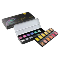 Direct mail from Japan Holbein Finetech Pearlescent Color F0601 Pearlescent Silver Gold 6 Color Set