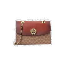 Hong Kong direct mail COACH womens bag Camellia classic Parker 26 single shoulder crossbody chain bag women 30585