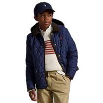 (Direct Mail from the United States) Polo Ralph Lauren Big Boy Hooded Barn Jacket Childrens Jacket Anti-