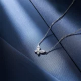 [Самостоятельное управление] [День Святого Валентина] Ожерелье-бабочка APM Monaco из стерлингового серебра 925 пробы, легкий роскошный нишевый подарок для подруги