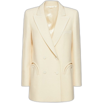 Hong Kong direct mail fashion luxury BLAZE MILANO womens Resolute Cream Everyday wool suit