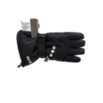 Korean direct mail NEPAKIDS fashionable and versatile smiling face five-finger waterproof gloves KJF8106