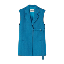 Hong Kong direct mail trendy luxury Jil Sander womens sleeveless vest J01FB0101J65