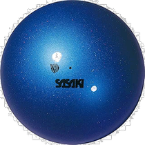 (Direct mail from Japan) SASAKI Saski new gymnastics equipment ball sapphire blue diameter 18 5cm