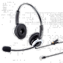 (Direct mail from Japan) sanwasupply Sanwa phone headset binaural hands-free function soft ear pads