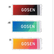 Japan direct mail GOSEN face towel tennis supplies sports towel sweat absorbent towel face towel pink green GOS