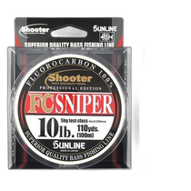 Japan direct mail Sunline Shooter FC sniper 100m 10lb natural color transparent