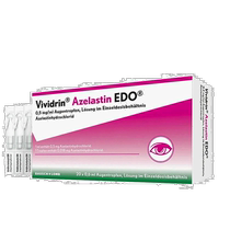 European direct mail to German pharmacy Vividrin allergy conjunctivitis anti-itch eye drops 20 pieces portable