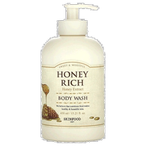 Hong Kong Hair Straightening Skinfood Honey Shower Gel Atmosphere Fragrance Delicate Care Nourishing Cleansing 450ml Foam