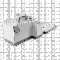 Japan direct mail Sankei miniature model kit 1 144 aerial scene series MK08-09