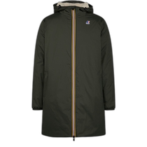 Hong Kong direct mail trendy luxury K-Way mens Le Vrai 3 0 Eiffel Orsetto long windproof