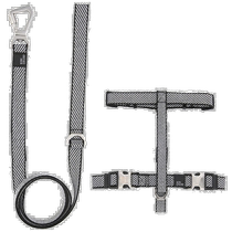 Pet Life Escapade Outdoor Series 2-in-1 Convertible Dog Leash and Harness -