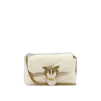 Hong Kong direct mail PINKO womens crossbody bag 100040A0F2Z14Q sheepskin