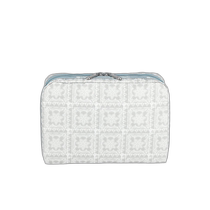 lesportsac large rectangular cosmetics-geometric lace print (American outlet) straight hair