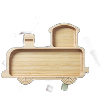 Japanese direct mail agney childrens tableware set one plate tank engine plate 3-piece set for boys girls and infants