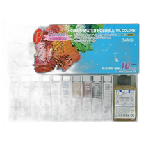 Japan direct mail Holbein water-soluble oil paint Duo-P Compact linseed oil set