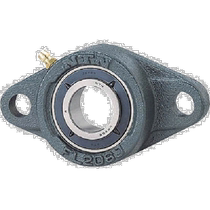 Japan direct mail NTN bearing unit UKFL207D1 heat-resistant original imported full length 161mm shaft diameter 30mm
