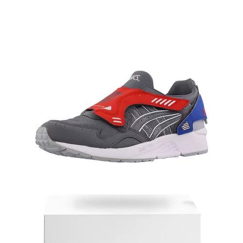 Asics, двухцветные модные трендовые повседневные универсальные кроссовки для мальчиков, США