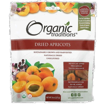 Hong Kong Straight Hair Organic Traditions Dried Apricot Mixed Dried Fruit Naturally Dried Mellow and Crispy 227g
