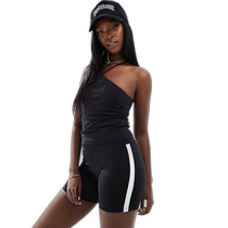 Hong Kong direct mail trendy luxury ASOS womens 4505 Court tennis base contrast color side striped shorts ()