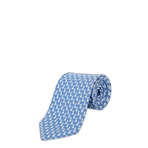 Hong Kong direct mail SALVATORE FERRAGAMO mens tie 350983774005NAVY