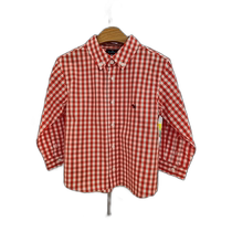 Korean direct mail BLUEDOG] (RD) small plaid shirt (2317532004)