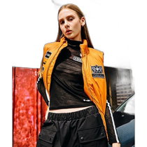 Korean direct mail diadora mens down vest D3421LPV82CMS