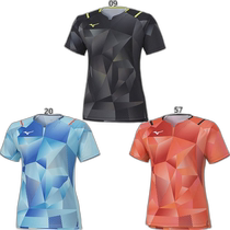 Japan direct mail Mizuno womens shirt table tennis uniform top T-shirt 2023 full wear type