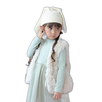 Japan direct mail Lycee mine girls plush collarless vest 3044300