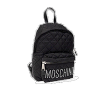Hong Kong Direct Shipping Luxury Moschino Women’s Logo Embellished Backpack