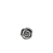 Hong Kong Direct Mail Luxury Emanuele Bicocchi Womens Single Rose Stud Earring RSE1 Silver
