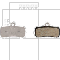 (Direct mail from Japan) Shimano disc brake pad D03S resin EBPD03SRXA