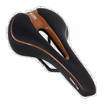 (Direct mail from Japan) GORIX bicycle low rebound saddle thickened soft style black × brown seat cushion